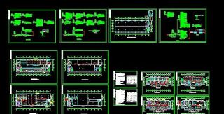 机械厂房供配电设计施工图