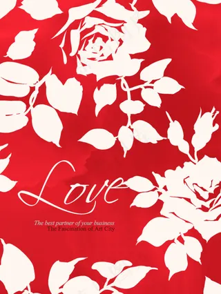 梦幻花纹背景 图案花边PSD素材