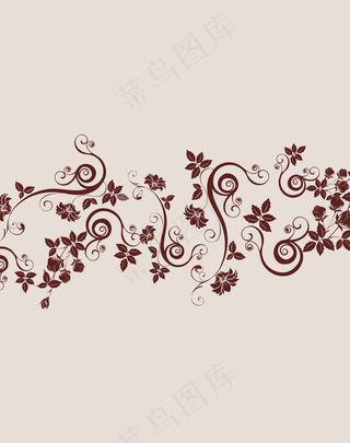 经典时尚移门花纹图案