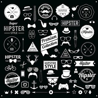 潮人风格图标 潮人风格图标