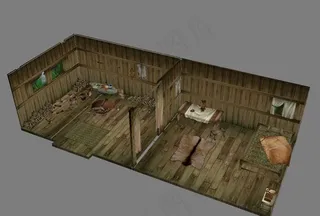 仙剑4 云天河家 室内场景