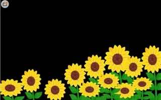 摆动的向日葵flash素材