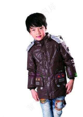 儿童羽绒服图片