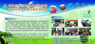 培训展板 学校展板 新世纪