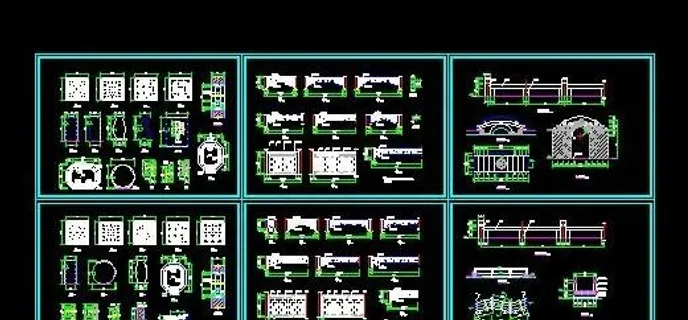 古桥诺干经典样式施工图