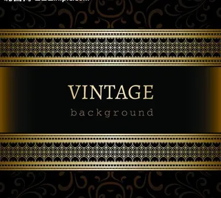 欧式花纹背景矢量素材图片