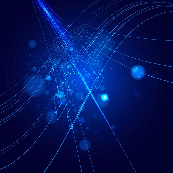 矢量星光潮流线条科技背景素材