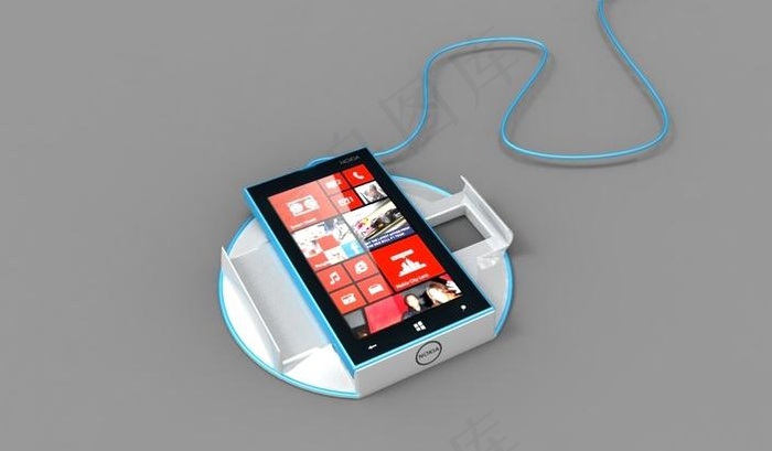 诺基亚Lumia 820充电站