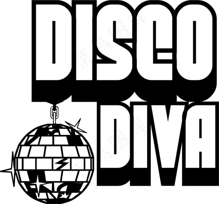 男装T恤图案字体设计