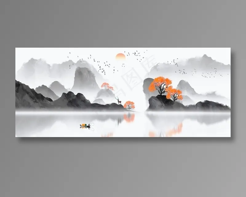 山水画(15).psdpsd模版下载