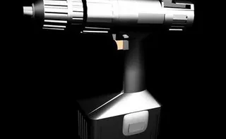 无绳钻油灯设计的椅子