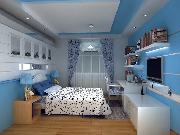 少年房装饰图图片