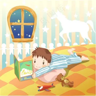 看书的男生 看书的男生