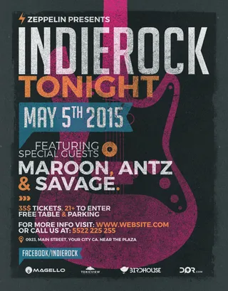 纯英文酷炫创意海报ＰＳＤ