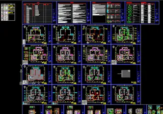 太湖国际CAD施工图图片