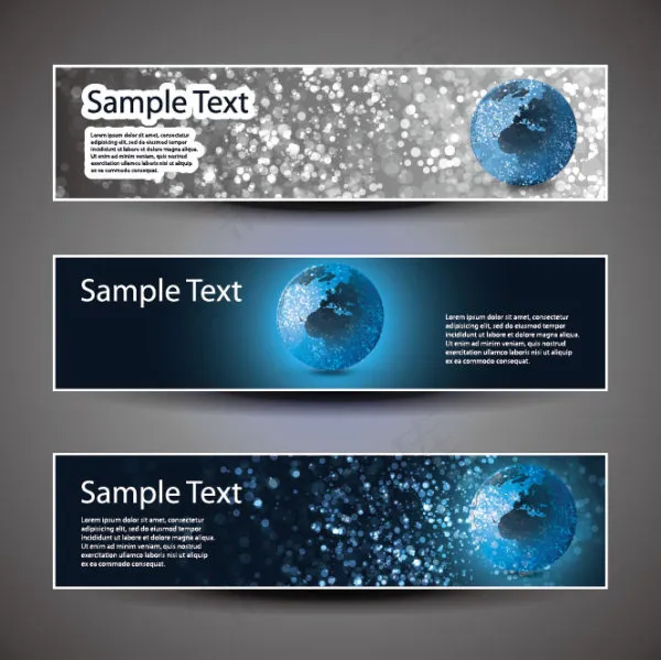 科技bannereps,ai矢量模版下载