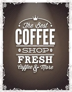 咖啡海报图片