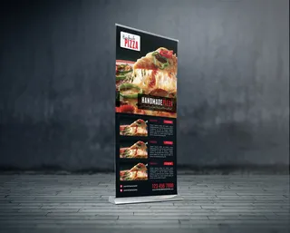 展架 易拉宝 简约 时尚 