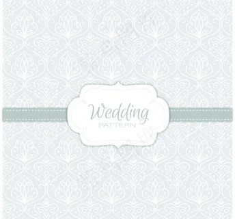 婚礼邀请卡背景图案