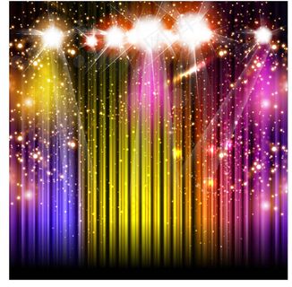 时尚炫彩光效背景矢量素材