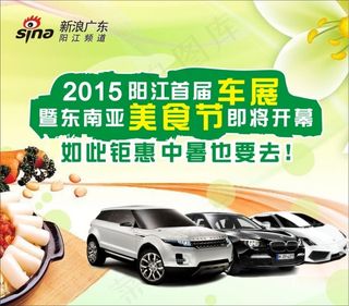 2015阳江车展美食节