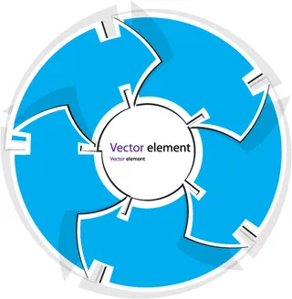 精致标签矢量图2