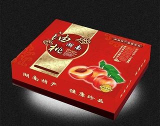 油桃包装图片
