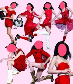 林志玲艺术造型PSD人物图片