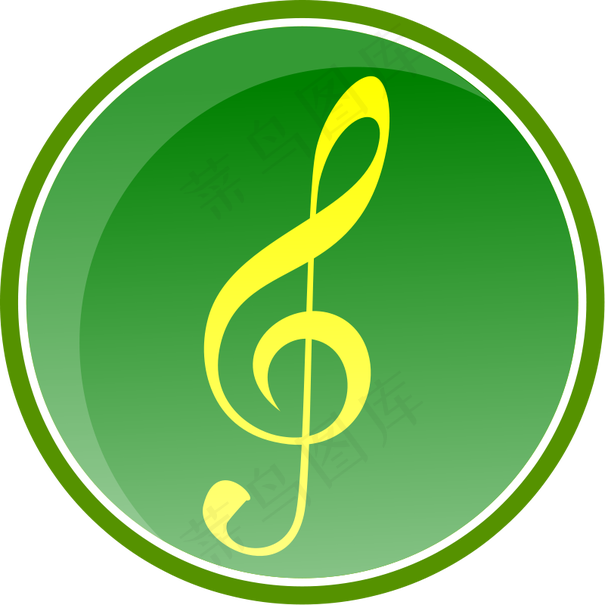 音乐icon-green-2