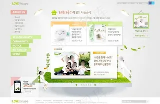 国优秀网页模板图片图片下载