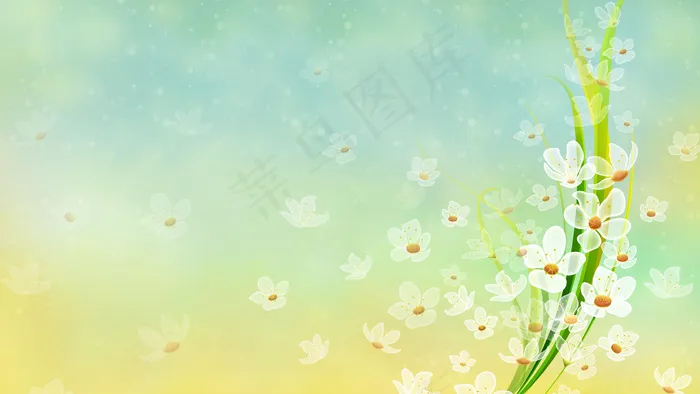 高清唯美花环境图