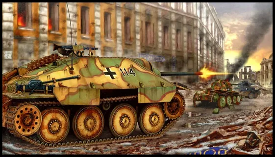 追猎者坦克歼击车图片