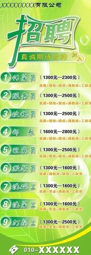 招聘易拉宝 招聘广告 餐饮招聘图片(3110X7874(DPI:100))psd模版下载