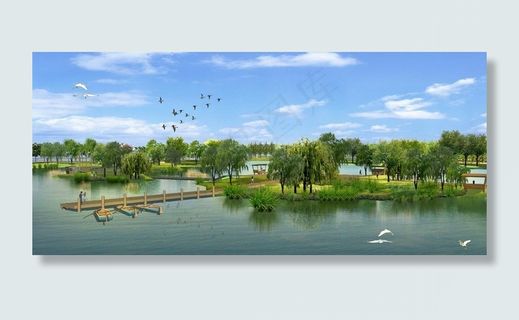 湿地公园 湿地景观图片