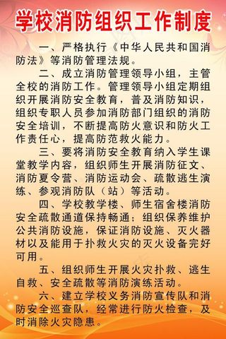 消防制度图片