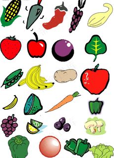 矢量蔬菜水果图片