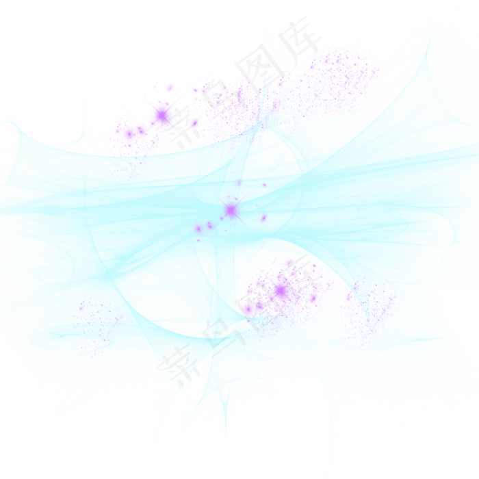 蓝色炫光星空元素蓝色炫光星空元素