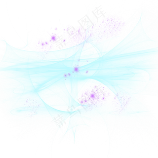 蓝色炫光星空元素蓝色炫光星空元素