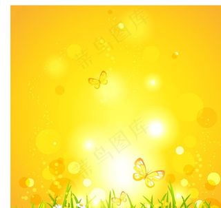 矢量春天美景图片