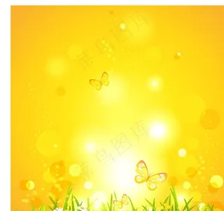 矢量春天美景图片