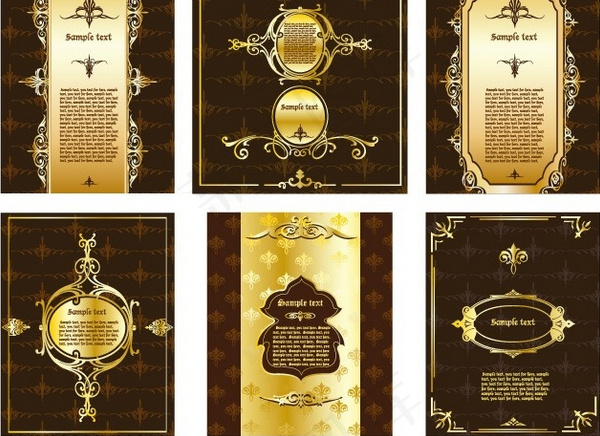 欧式花纹图片模板EPS格式