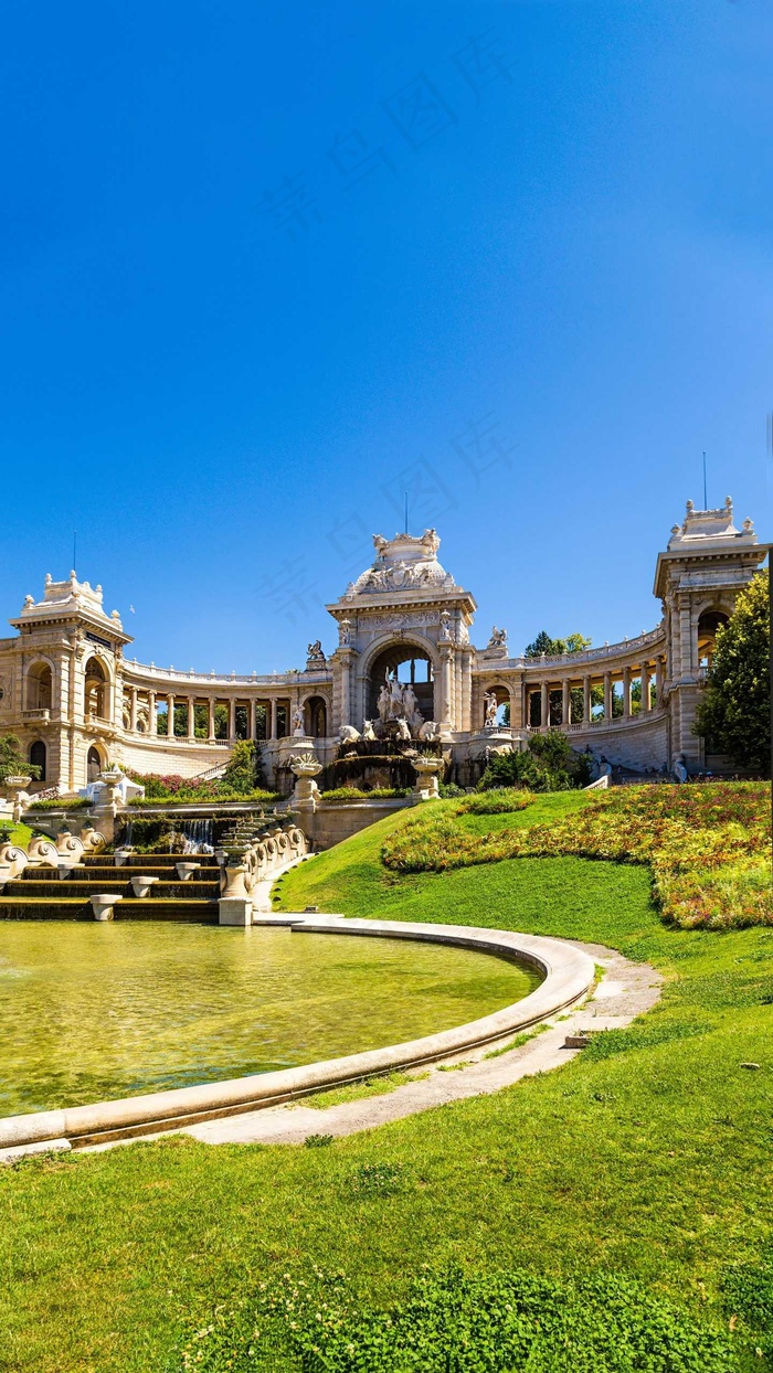 公园美景高清摄影图片