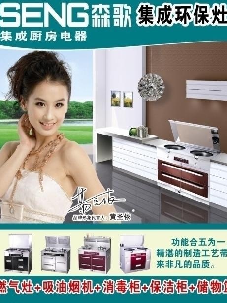 森歌集成厨房电器图片(3937X5118(DPI:200))psd模版下载