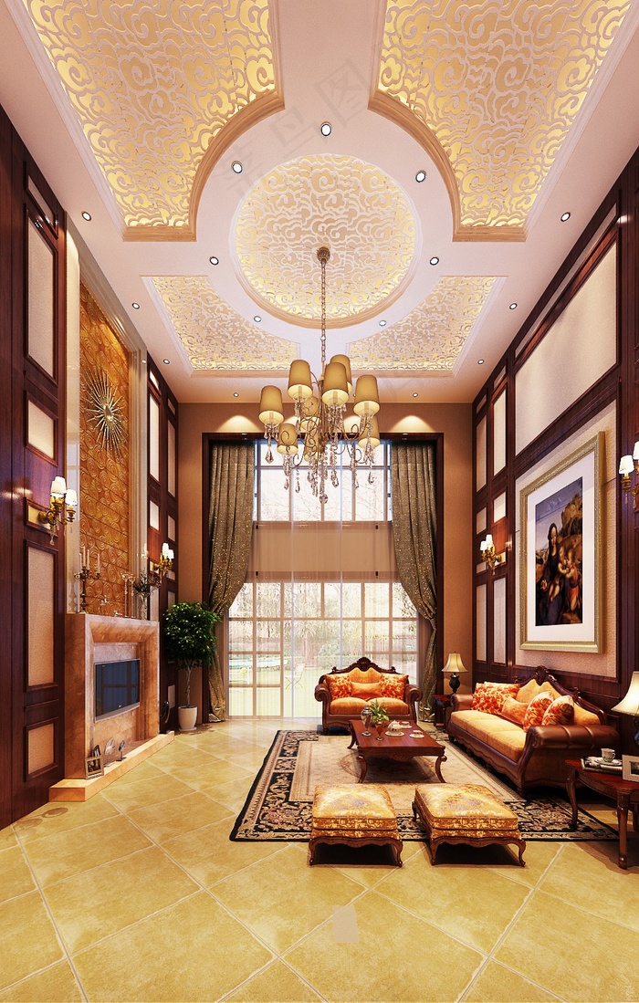 欧式装修设计效果图