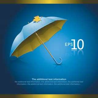 雨伞矢量素材