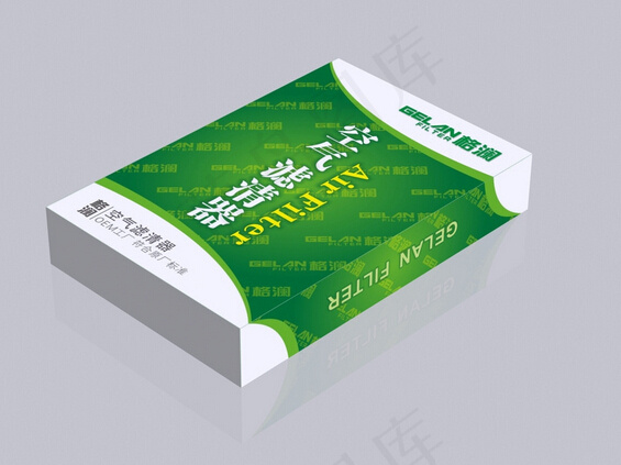 格澜包装盒cdr矢量模版下载