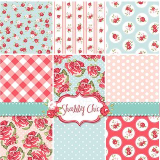 可爱圆点鲜花背景