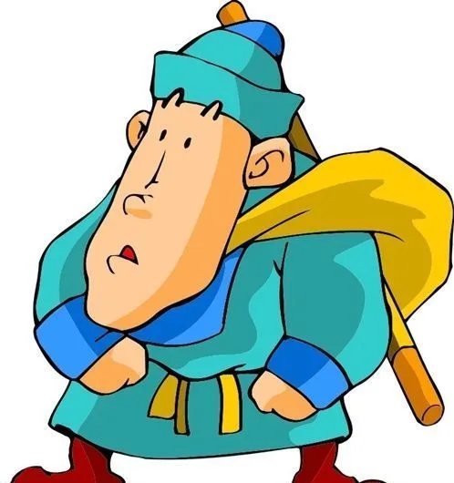 古代人物 卡通漫画 矢量素材 AI...ai矢量模版下载