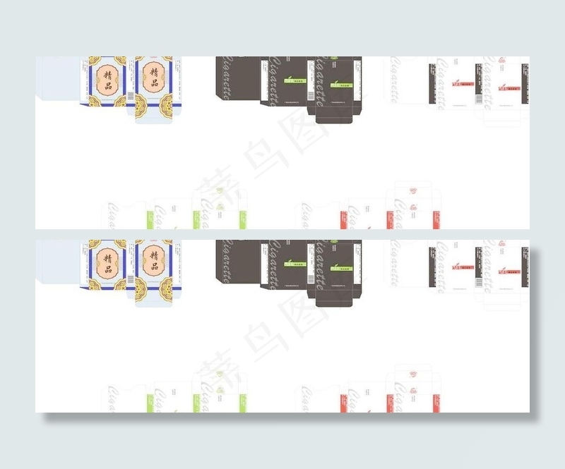 香烟包装设计图片cdr矢量模版下载