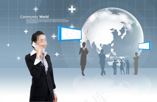 高清PSD分层素材沟通交流